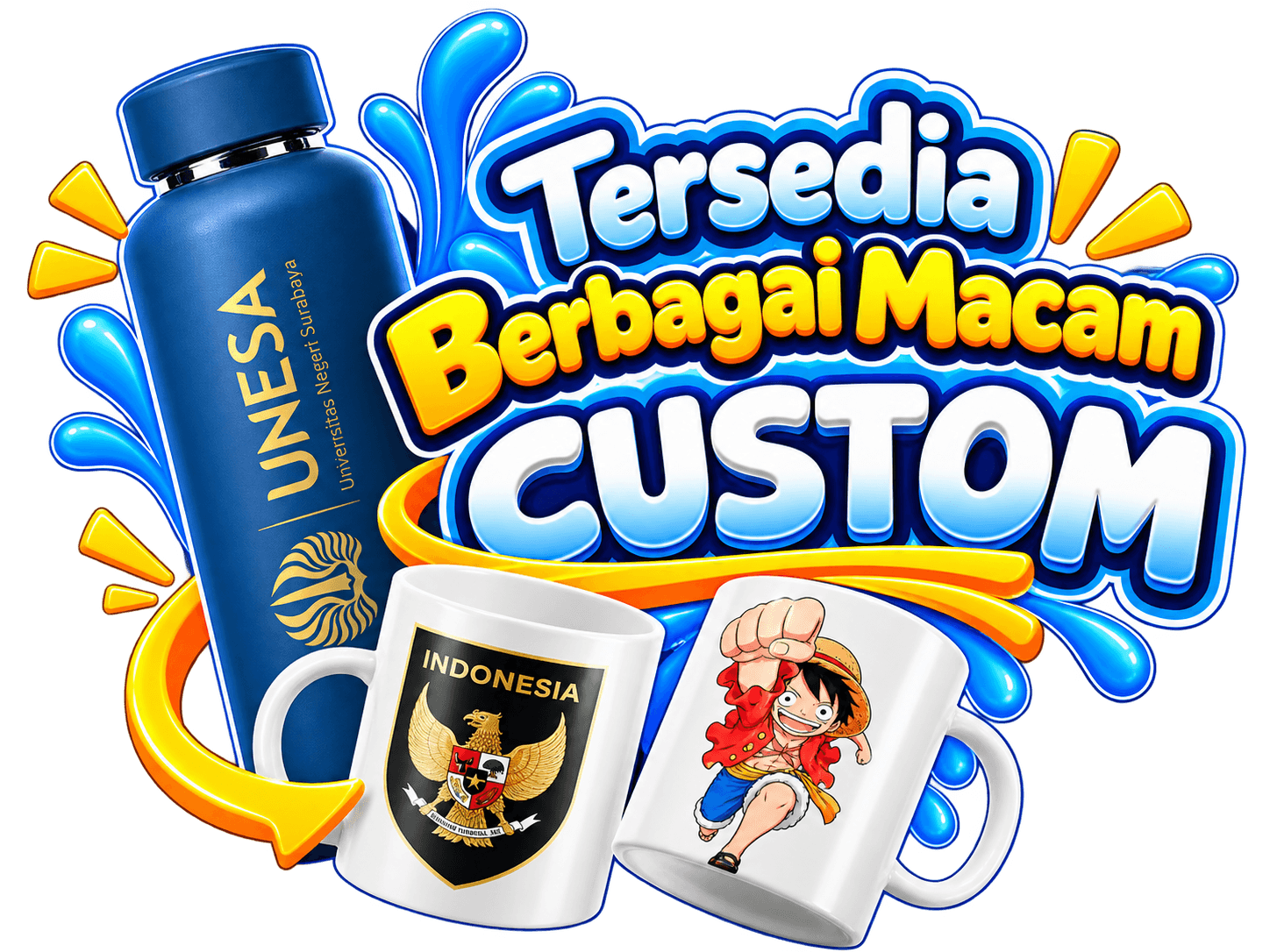 Promosi Tumbler dan Mug Custom - Desa Percetakan