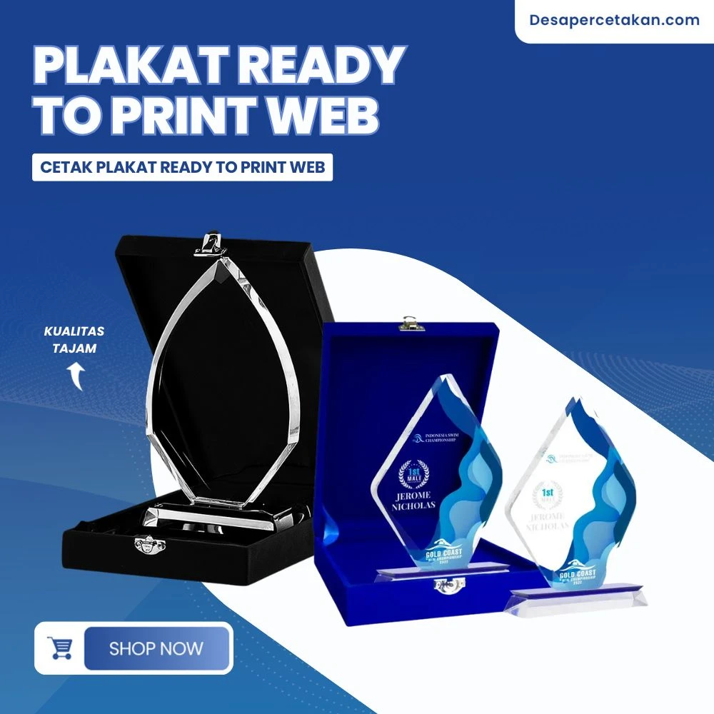 Plakat / Piala Tebal 10mm - 20mm