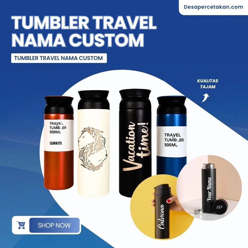 Cetak Tumbler Custom Print