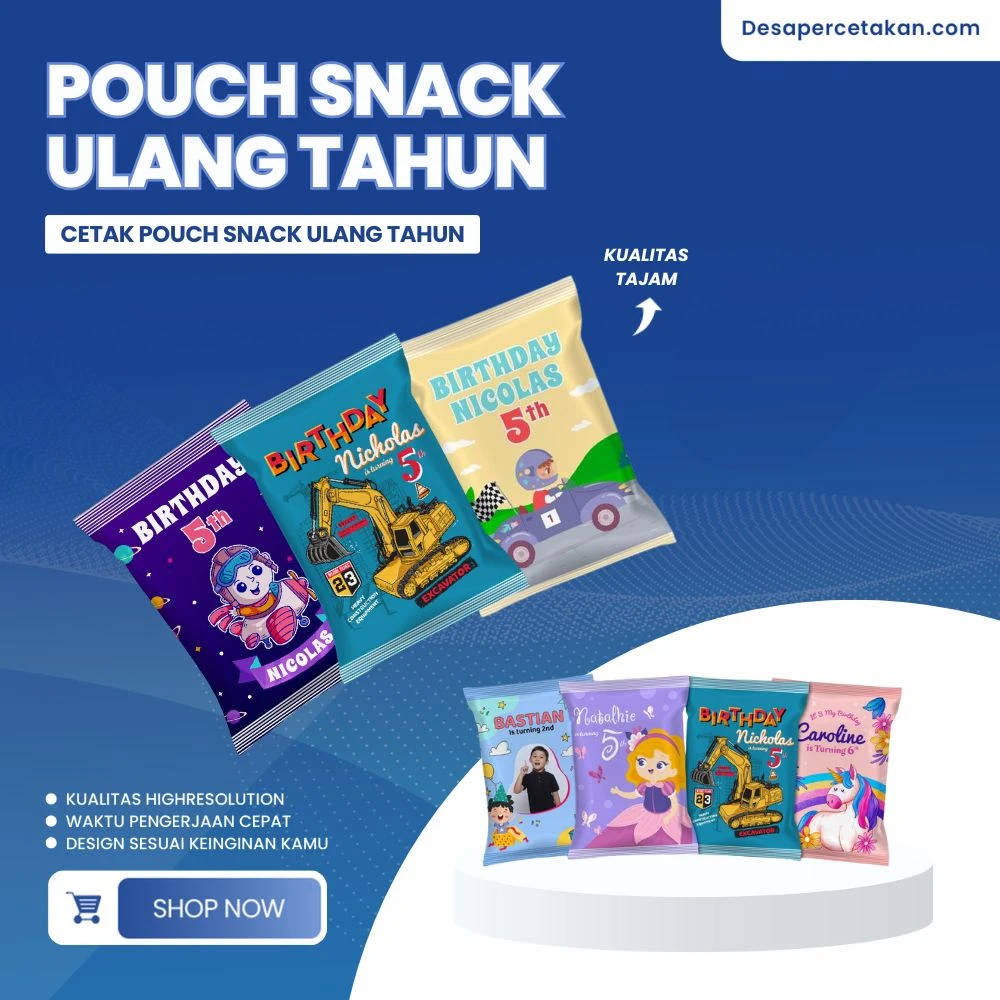Pouch Snack Besar Pouch Snack Acara Tas Unik Untuk Bagi2 Hadiah Tas Spanduk Custom Kecil ...