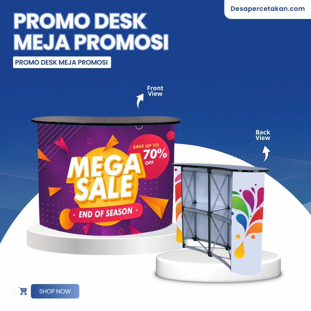 Popup Promotion Table / Portable Pop-up Promo Table