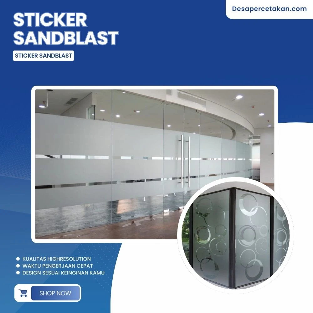 Sticker Sandblast