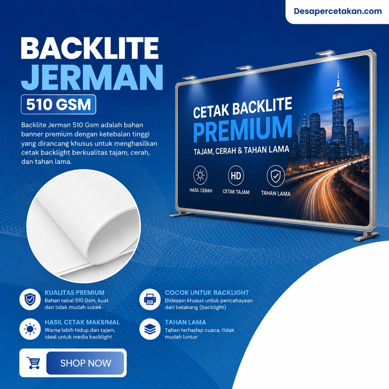 Backlite Jerman 510 Gsm