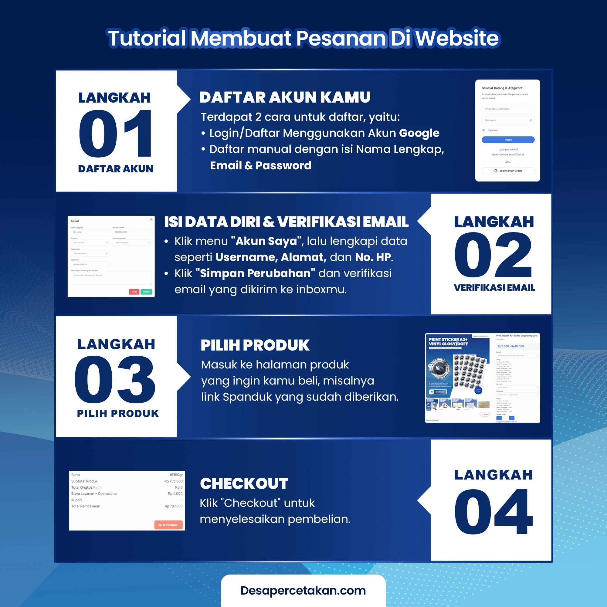 Overprint Meteran / Upgrade Kualitas Print To Premium