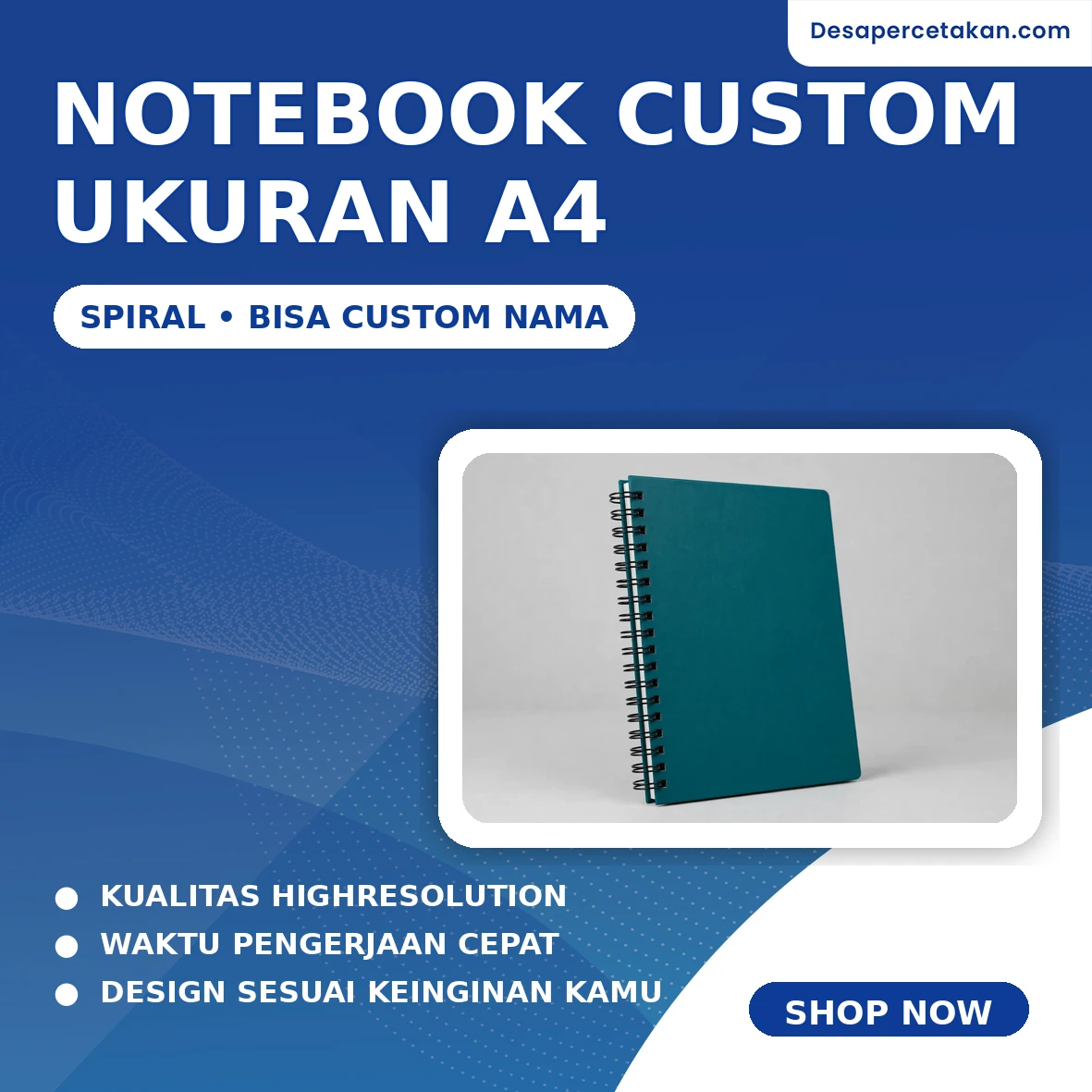 Notebook Custom A4