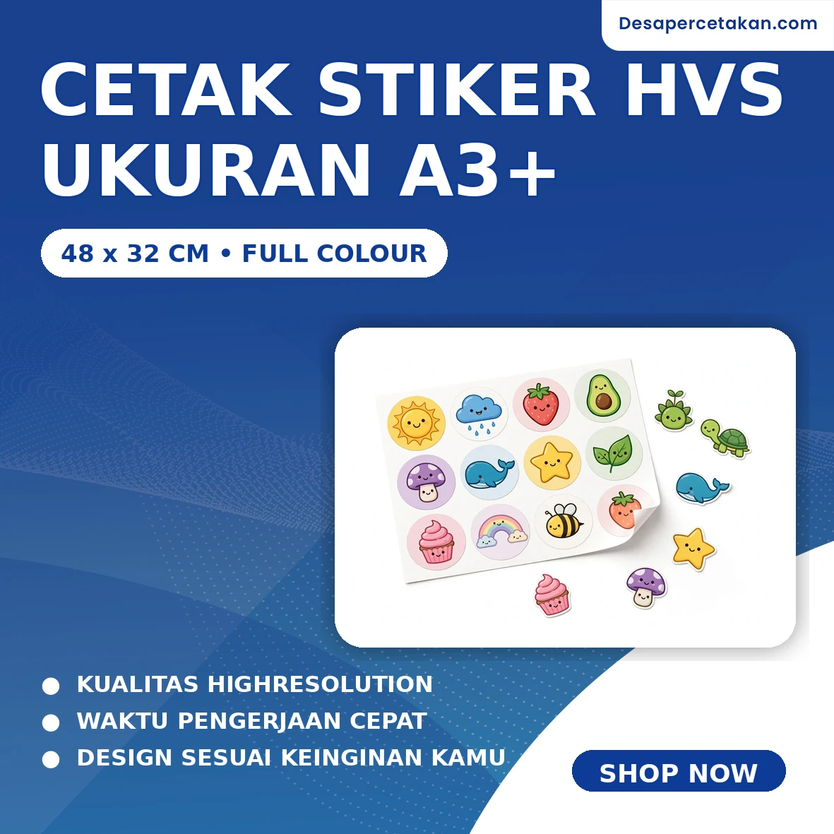 Cetak Stiker HVS
